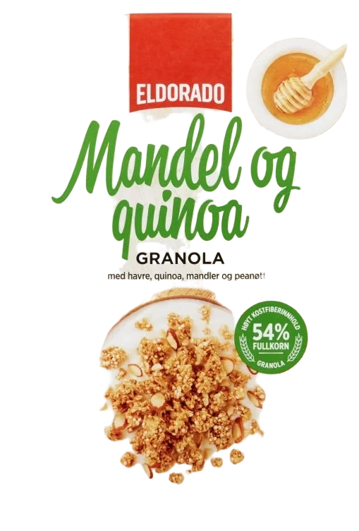 Granola Mandler &Quinoa 475g Eldorado