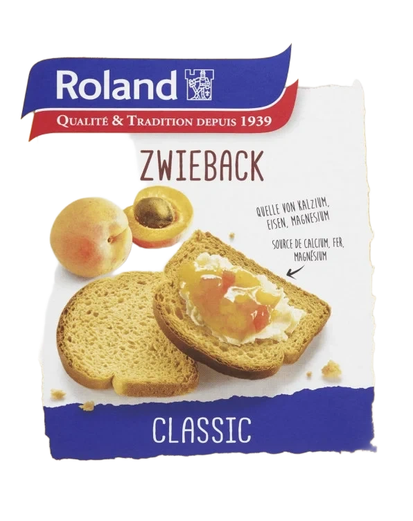 Biscottes Kjeks 165g Roland
