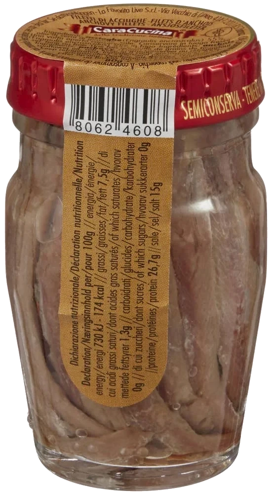 Ansjosfilet Italiensk, 80 g