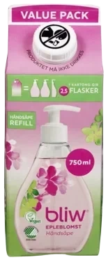 Bliw Håndsåpe Epleblomst Refill 750ml