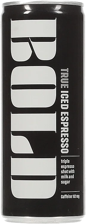 Bold true iced espresso   250ml