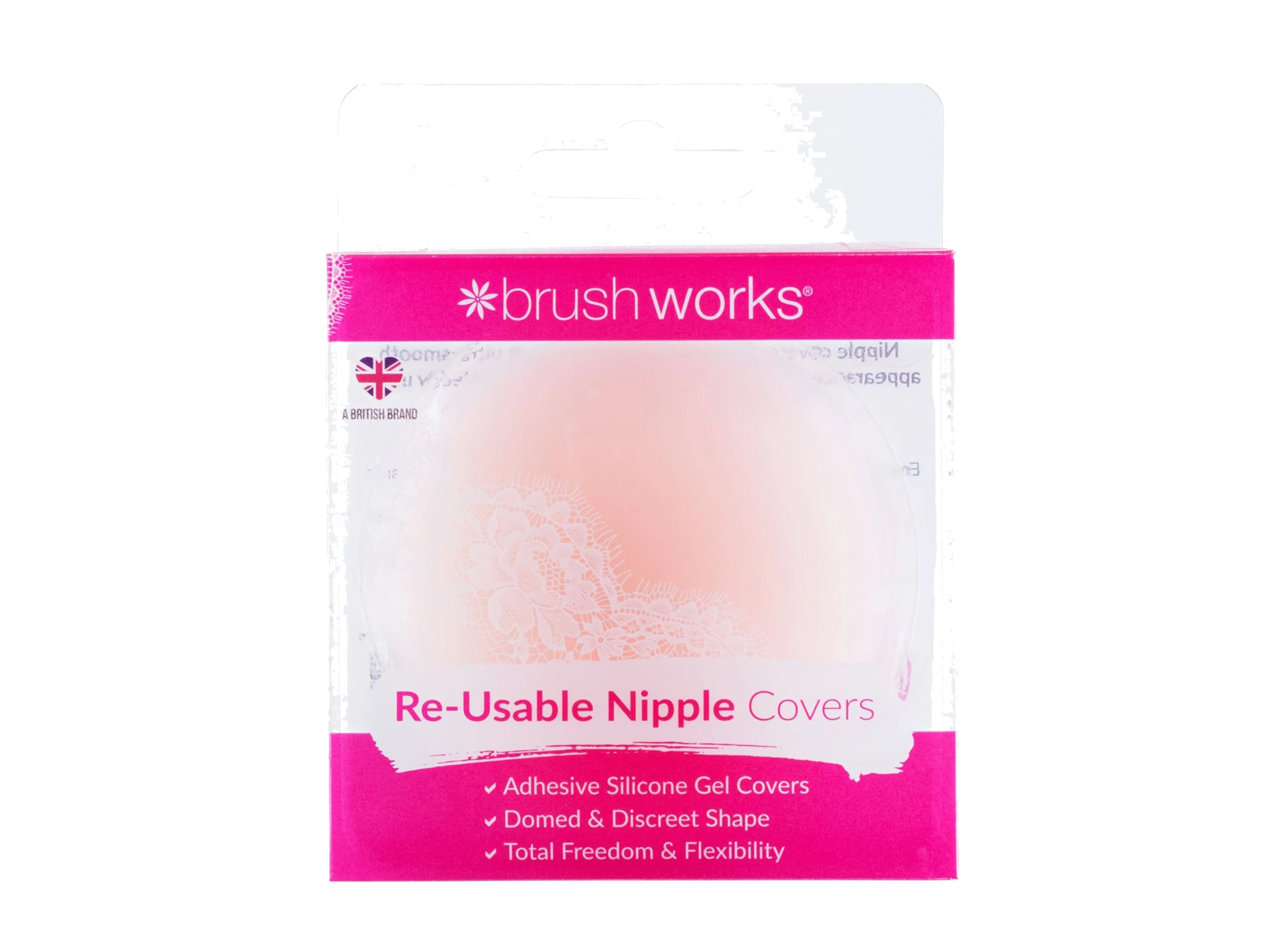 Brushworks Reusable Silicone Nipple, 1 par
