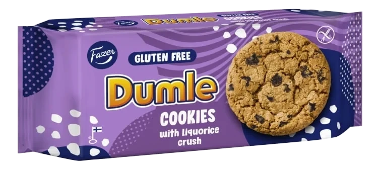 Dumle Cookie glutenfri Lakris 140g