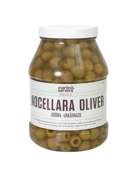 Oliver gröna Nocellara utan kärna