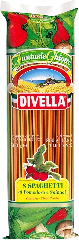 Divella Spaghetti Pomodoro e Spinaci No.8 500g