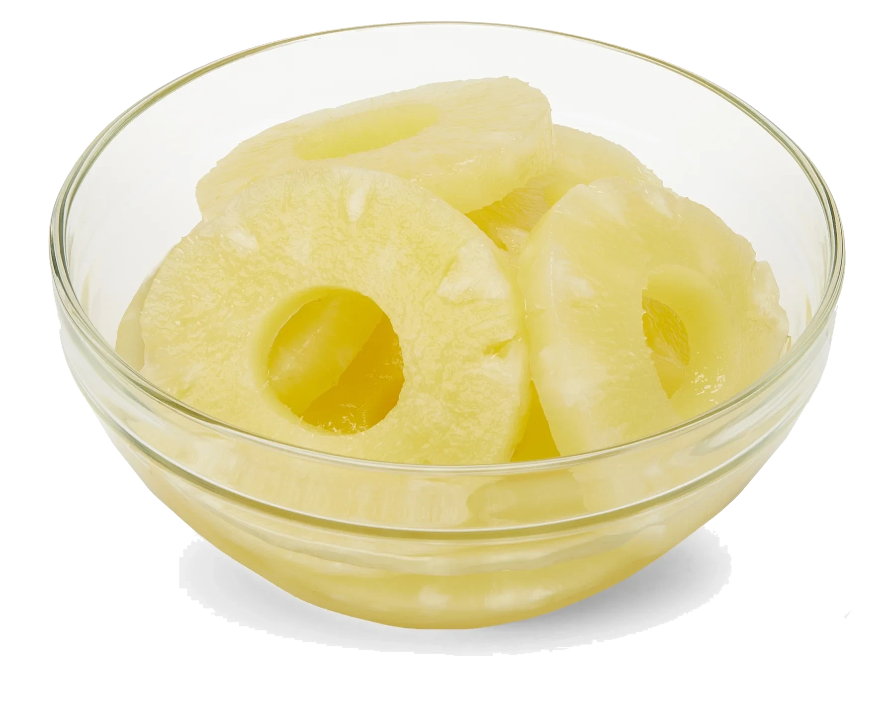 Ananas skivor i ananasjuice