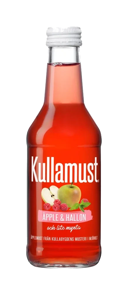 Äppelmust Hallon