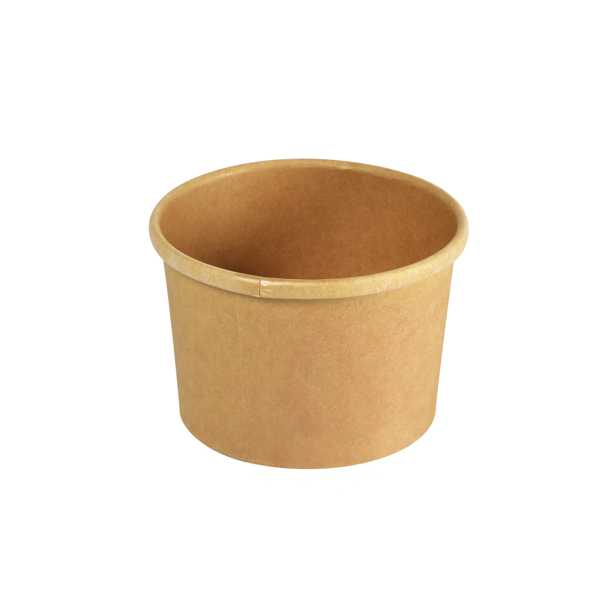 Skål Ronda Kort Papp/pla Brun 240ml
