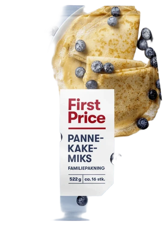 Pannekakemiks 522g First Price