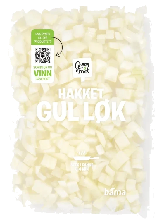 Gul Løk Hakket 170g