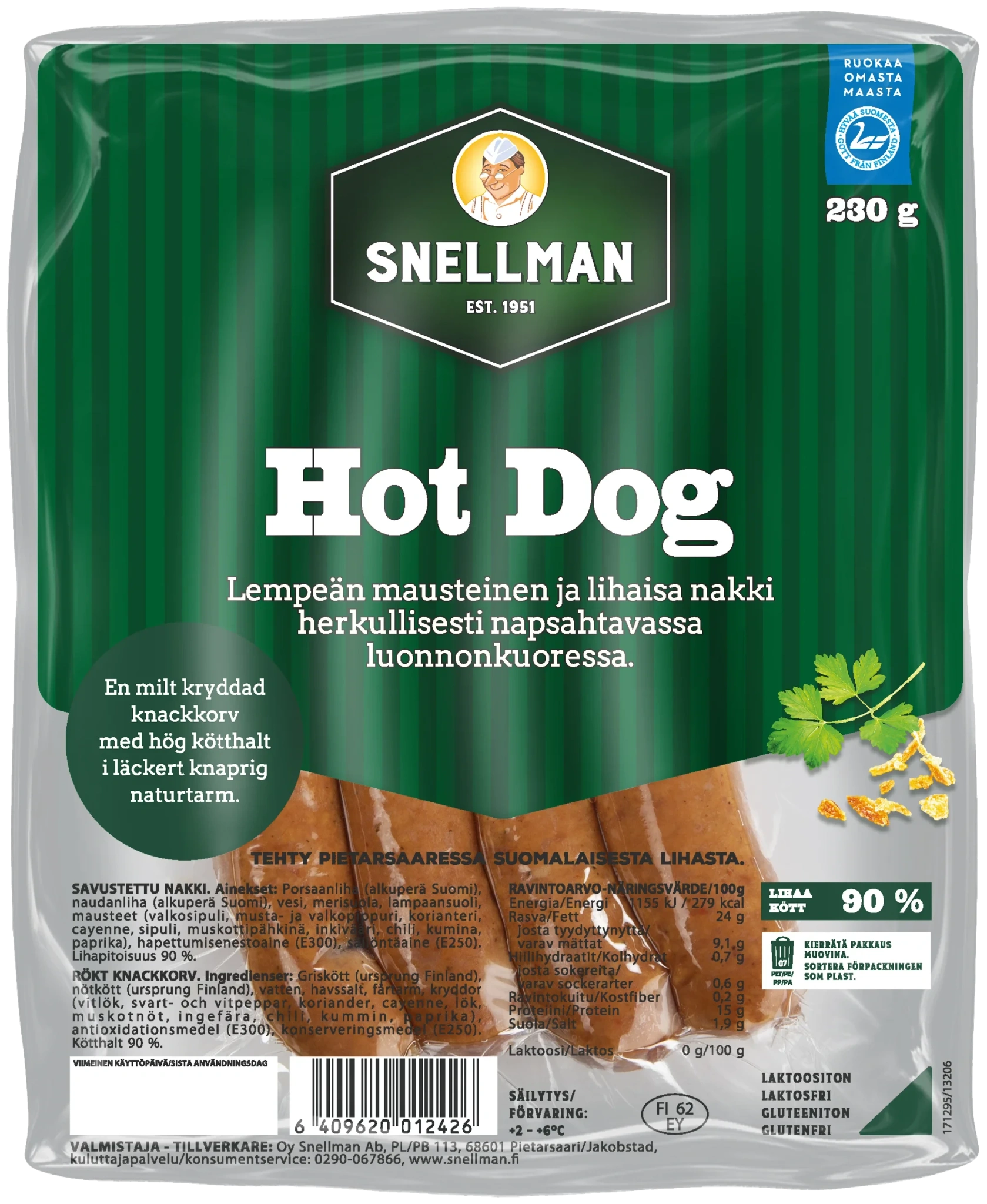 Hot dog knackkorv