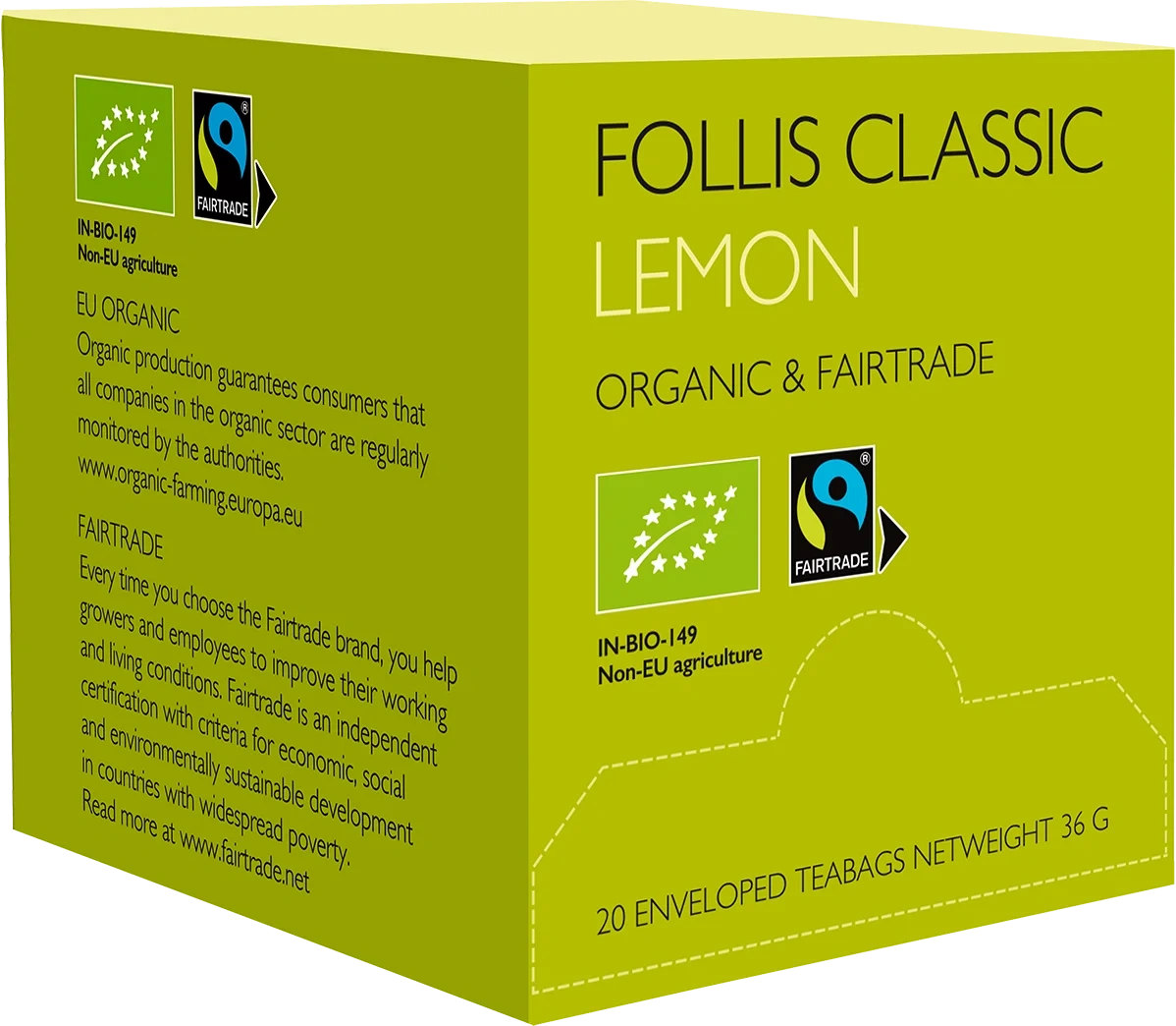 Lemon Green tea, Eko, Fairtrade