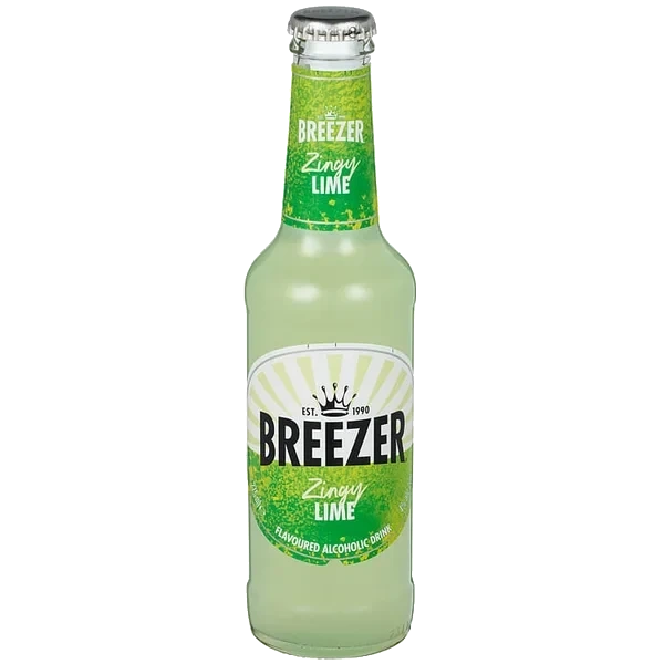 Bacardi Breezer Lime 27,5cl flaske