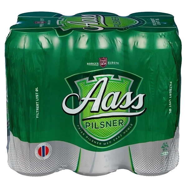 Aass Pilsner 0,5lx6 Bx