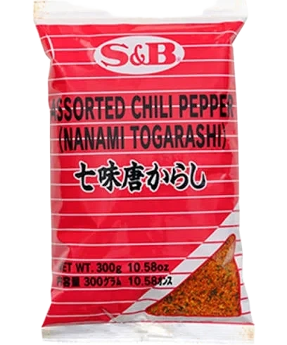 S&B Nanami Togarashi Chilikrydder 300g