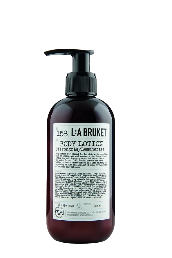L:A BRUKET 158 Body Lotion Lemongrass 240 ml