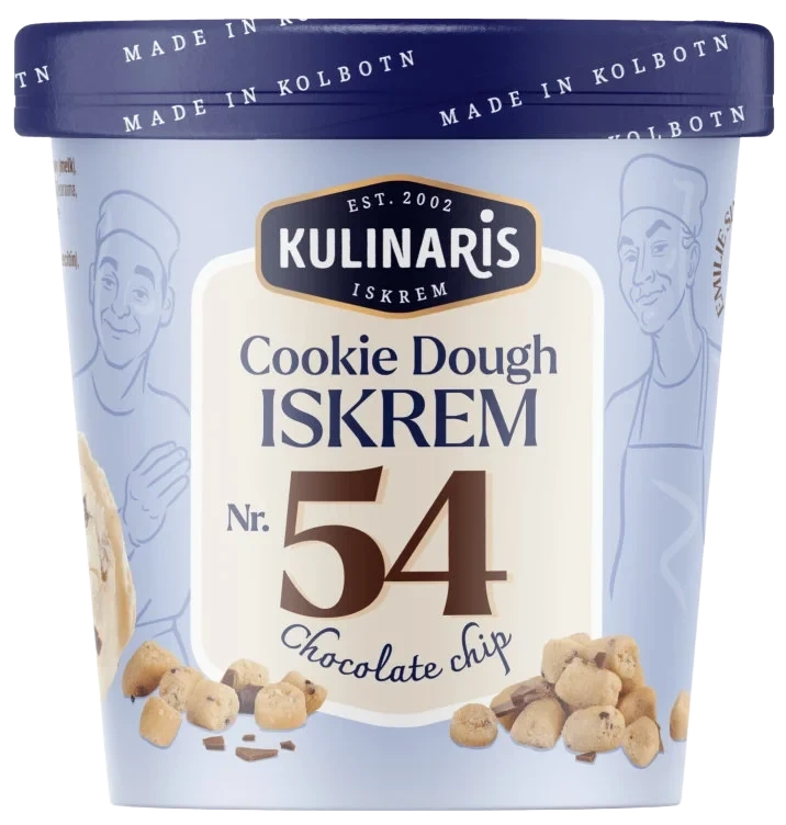 Cookie Dough Iskrem 0,5l Kulinaris