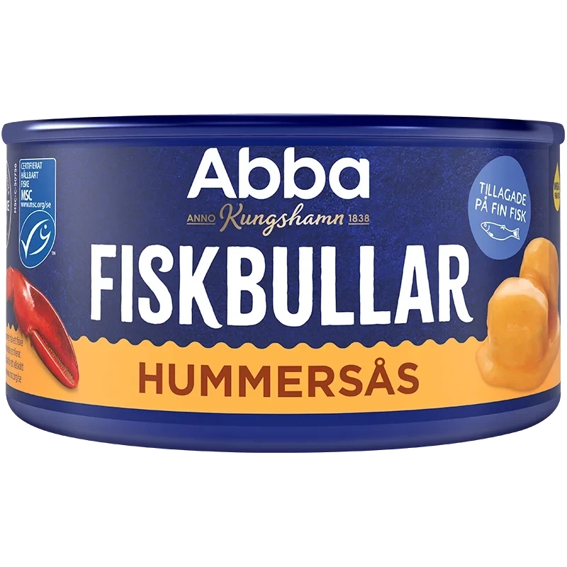 Fiskbullar i hummersås