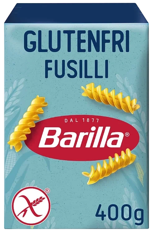 Barilla Pasta Fusilli Glutenfri 14x400g