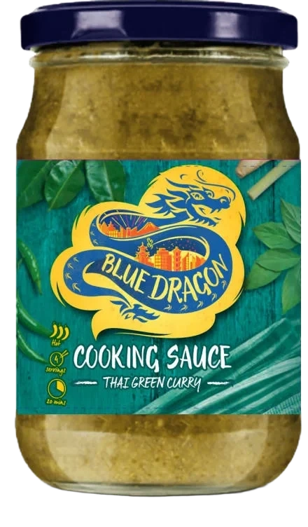 Thai Green Curry Cooking Sauce 370g Blue Dragon
