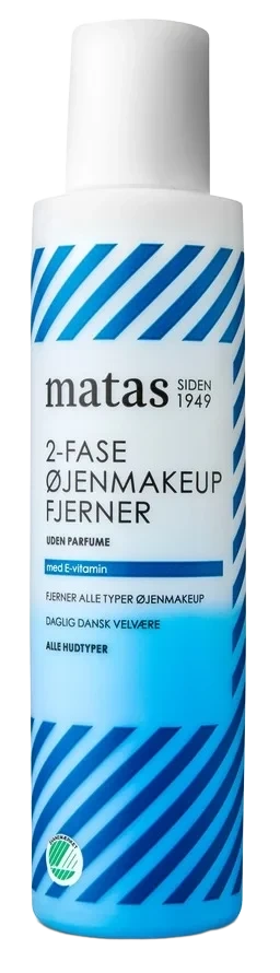 Matas Striber 2-Phase Eye Makeup Remover For All Skin Types Fragrance Free 125 ml