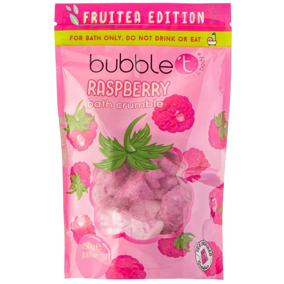 BubbleT Fruitea Raspberry Bath Crumble