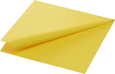 Serviett 2l 33cm Gul 125x16stk