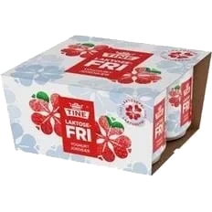 Yoghurt Laktosefri Jordbær 4x125g