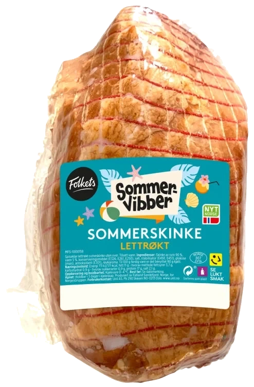 Sommerskinke Lettrøkt Ca1kg Folkets
