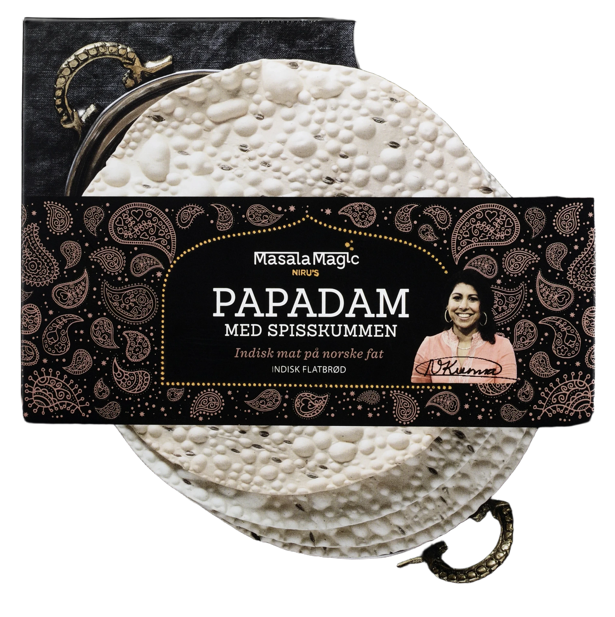 Nirus Papadam med spiskummin