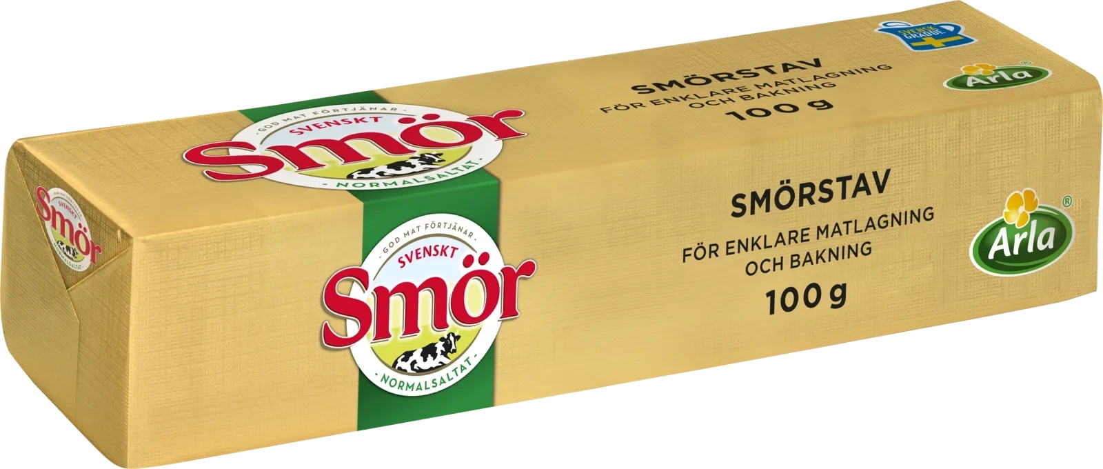 Normalsaltat smörstav