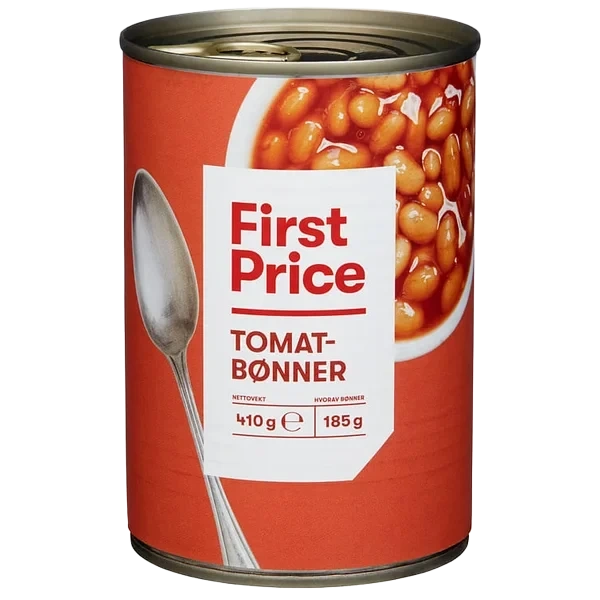 Tomatbønner 410g First Price