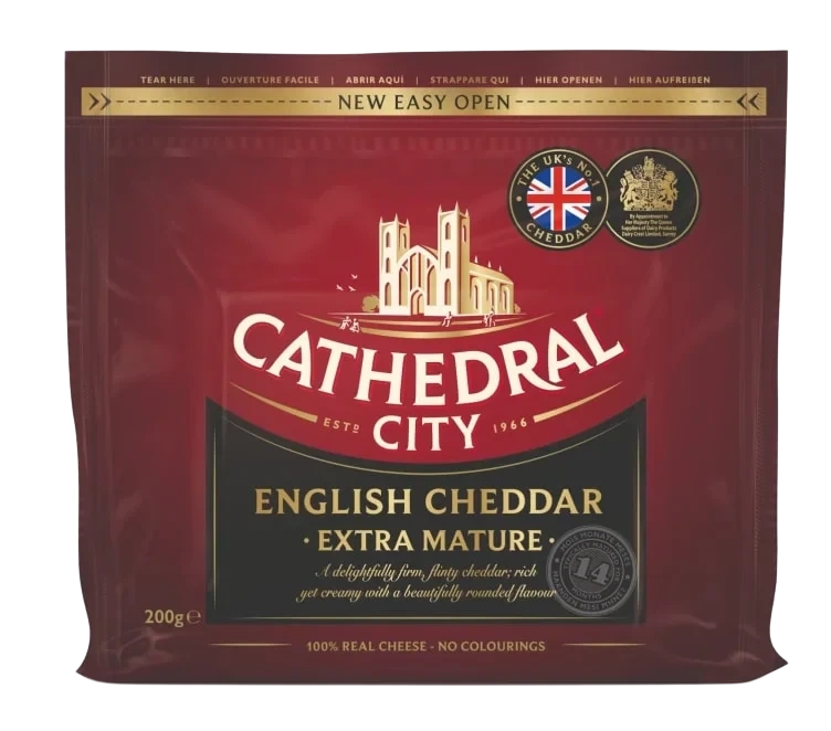 Cheddar 14mnd 200g Cathedral City