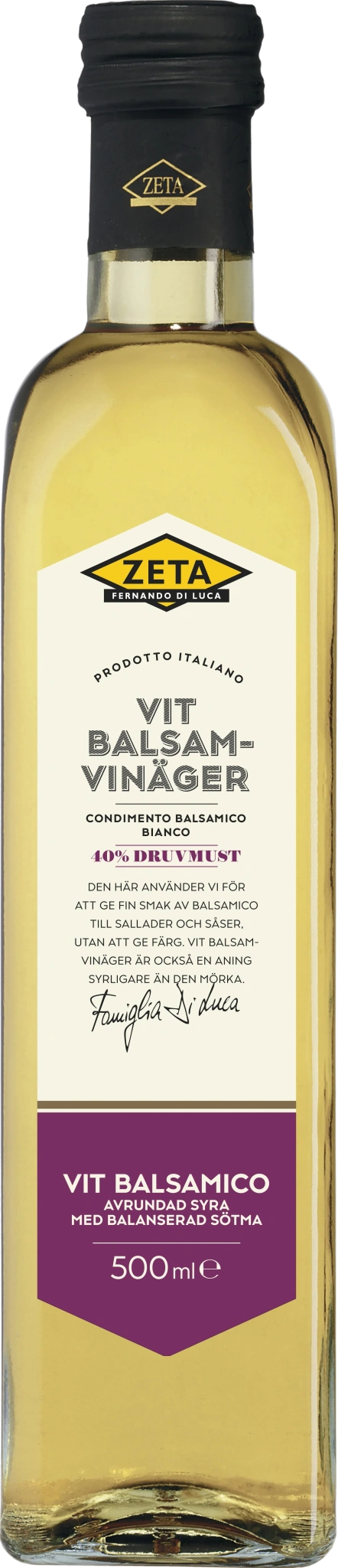 Balsamvinäger vit