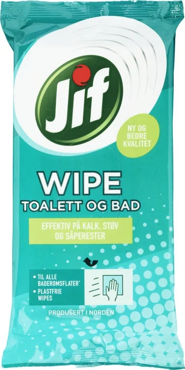 Jif Wipe Bad og Toalett 30stk