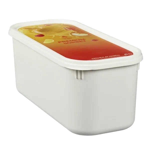 Sorbet Bringebær 4,6l Hennig-olsen