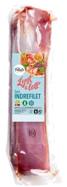 Svin Indrefilet Ca500g Folkets