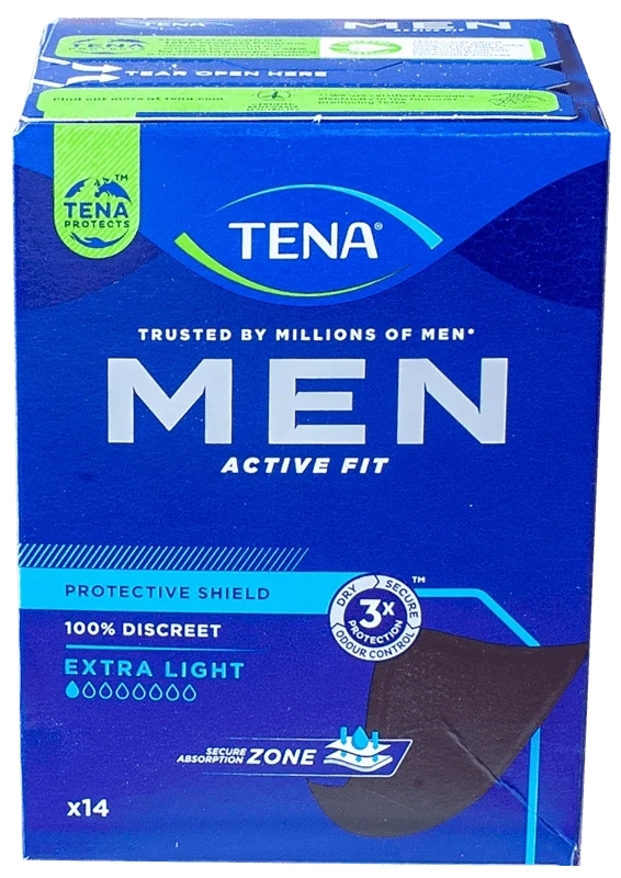 Tena Men Active Fit Shield 14stk