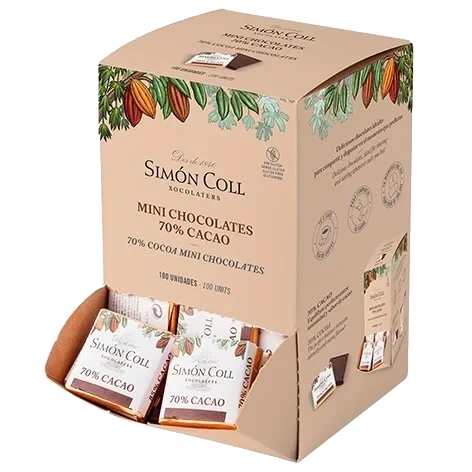 Bjudbitar Mörk Choklad SC 70%