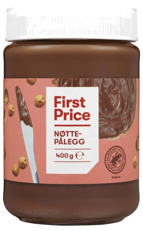 Nøttepålegg 400g First Price