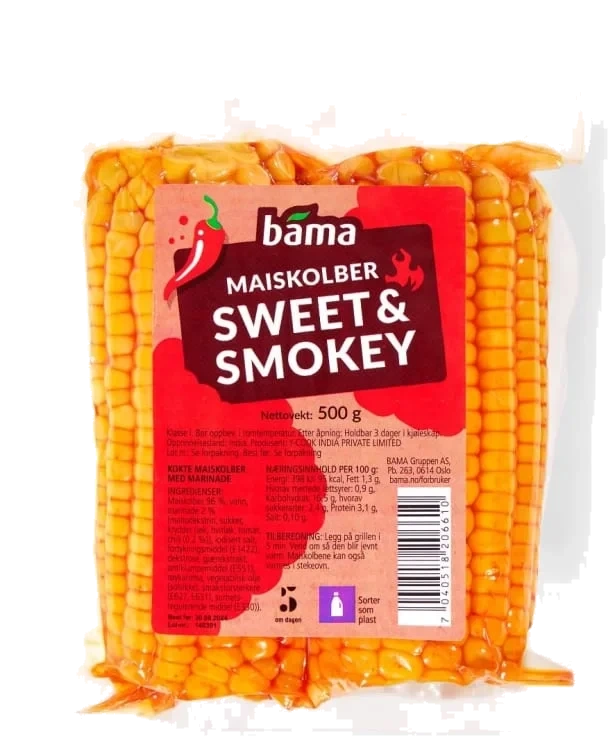 Mais Sv 500g 2pk Smokey Bbq