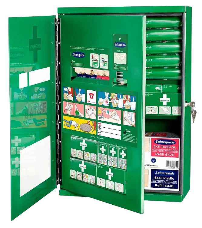 Førstehjelpsskap Double Door