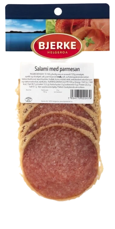 Salami m/Parmesan Skåret