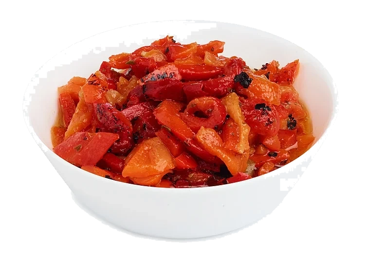 Paprika rød grillet skivet   1kg