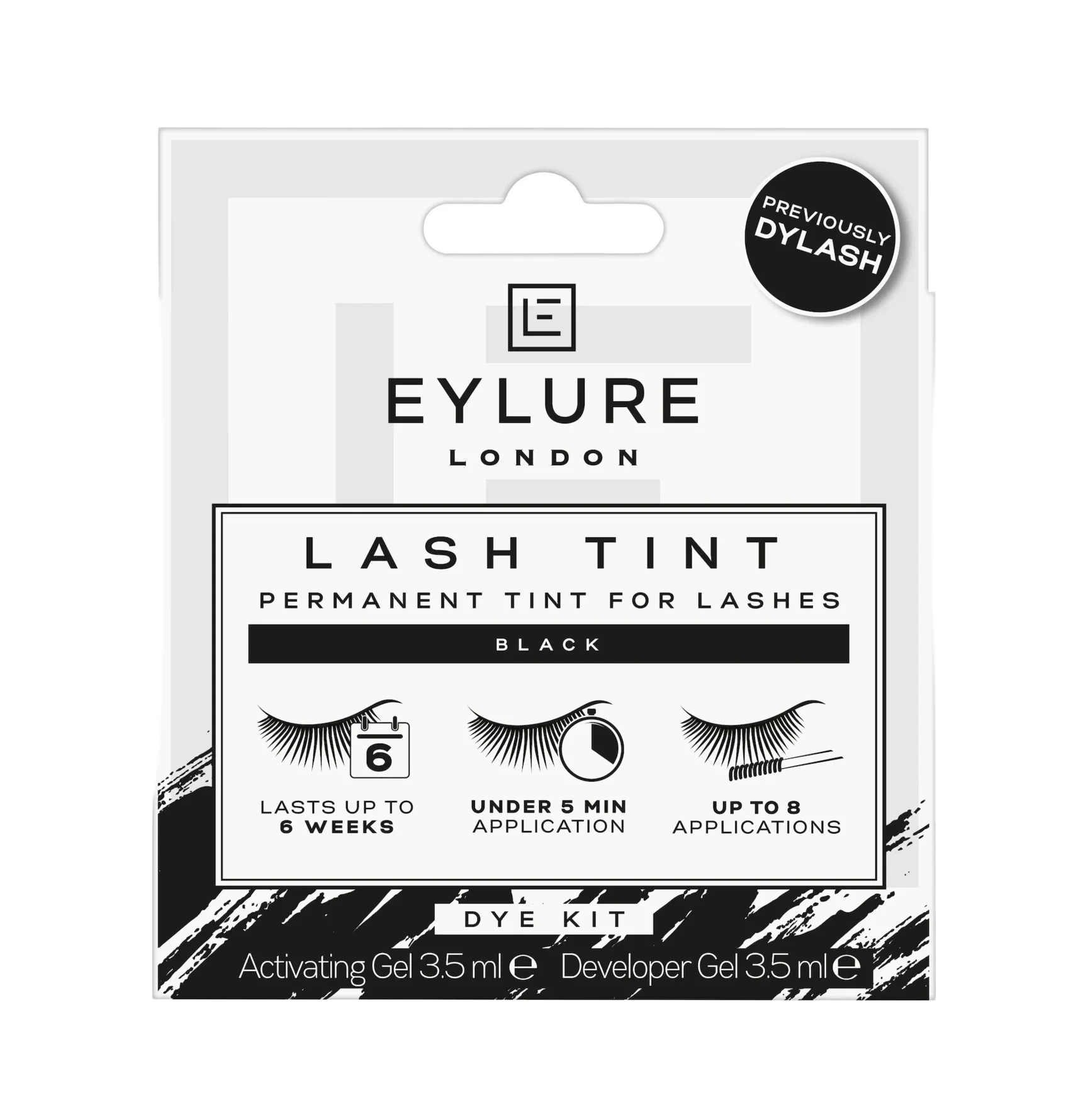 Eylure Lash Tint Permanent Lash Color Black