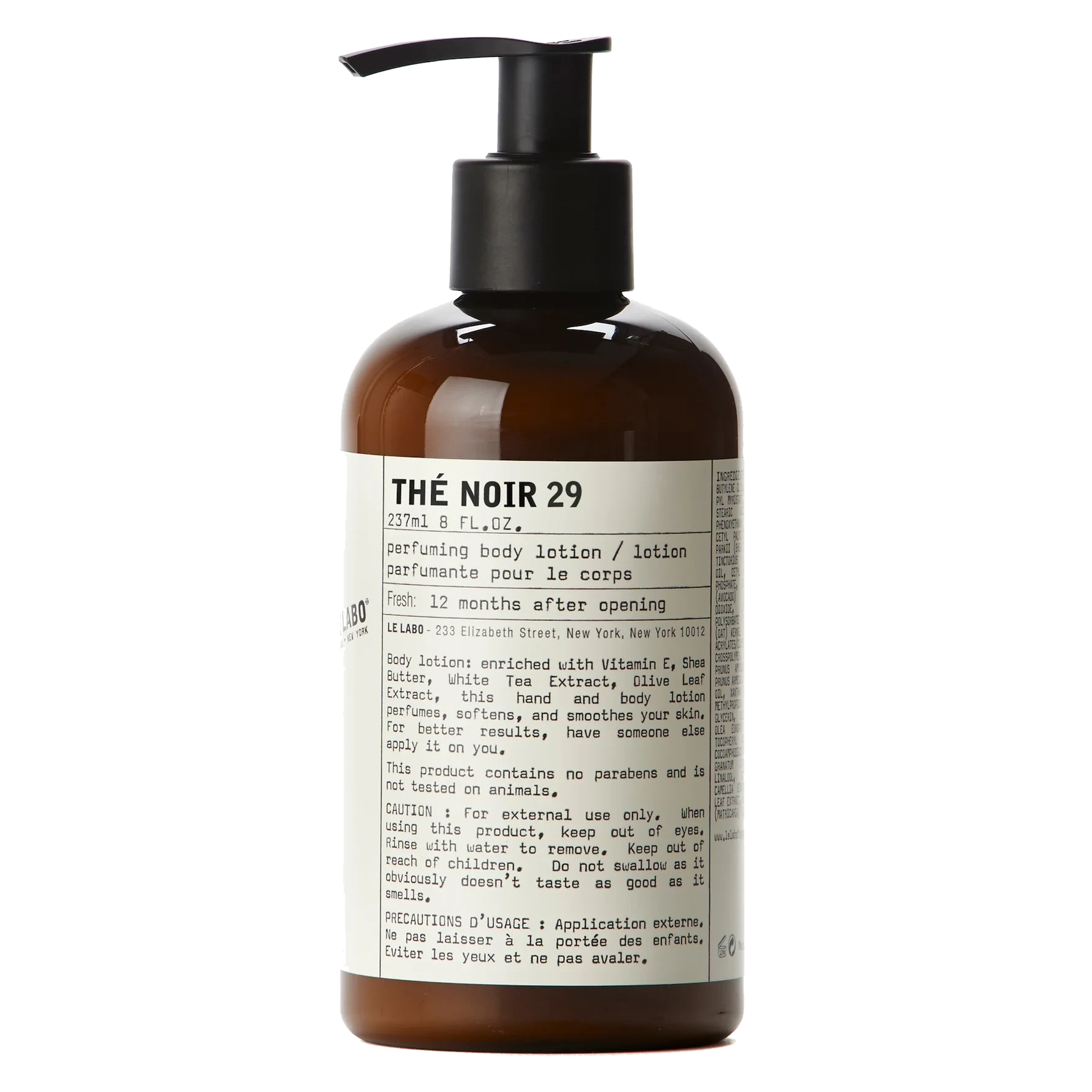 Le Labo Thé Noir 29 Body Lotion 237 ml