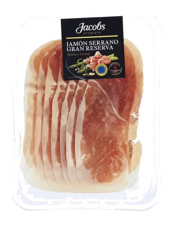 Serranoskinke Gran Reserva 80g Jacobs Utvalgte