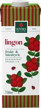 Lingon Bärdryck Koncentrat 1+9
