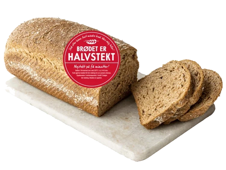 Noras Grovbrød Halvstekt ca 750g