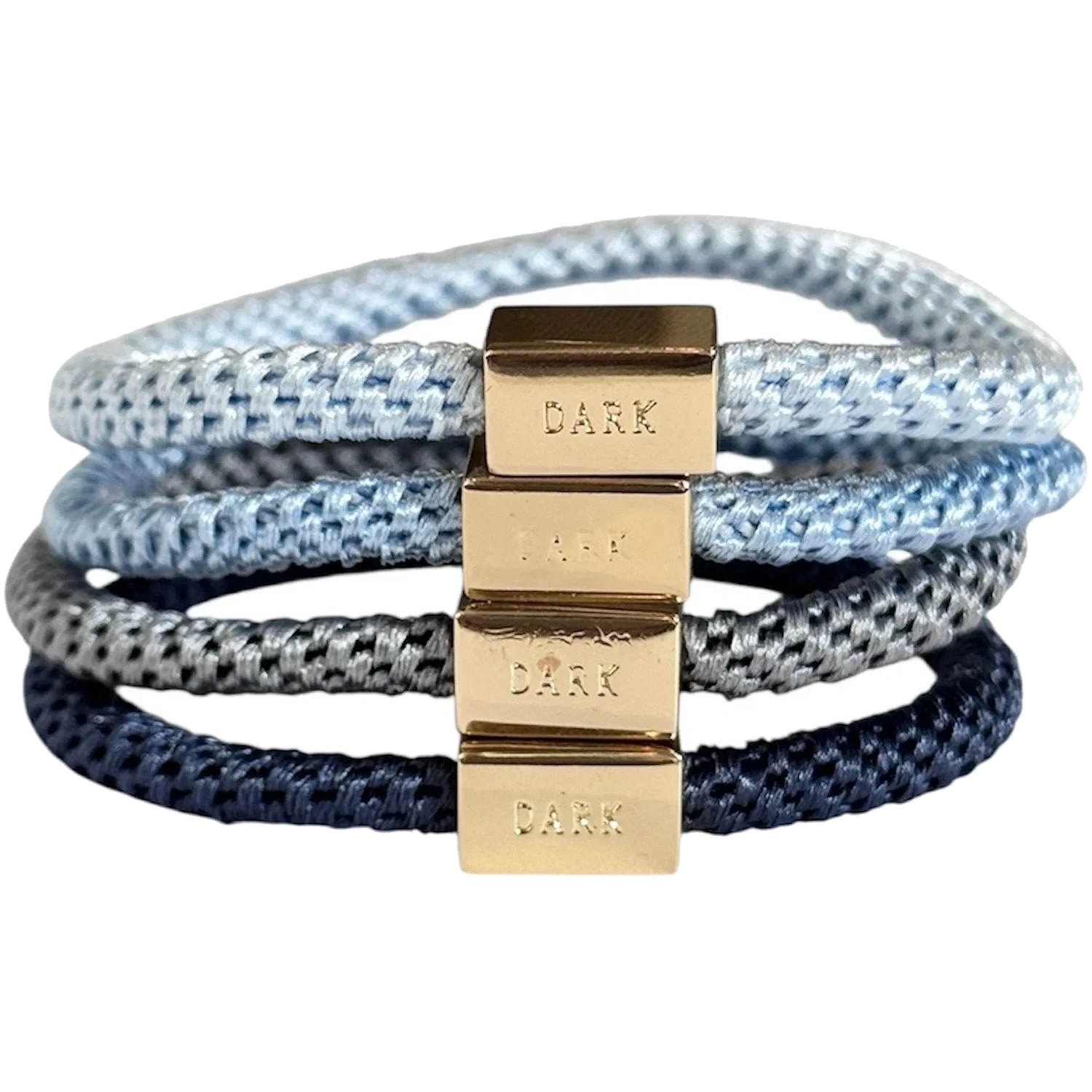 Dark Fat Hair Ties Thin Combo